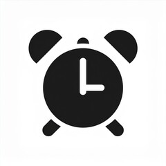 Wall Mural - alarm clock icon