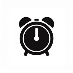 Wall Mural - alarm clock icon