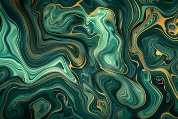 Canvas Print - A pattern of swirling colors and shapes 