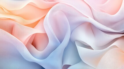 Aufkleber - Elegant abstract line paper design with intricate, overlapping lines and a soft color palette, creating a sophisticated and artistic effect