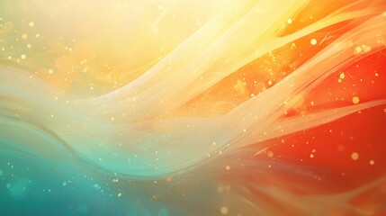 Aufkleber - Soft abstract background with religious icons subtly embedded, creating a calming and unifying visual experience