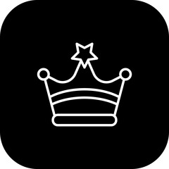 Sticker - Crown Icon Design