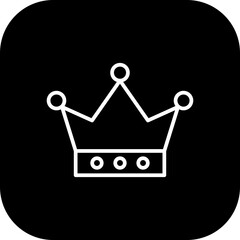 Sticker - King Crown Icon Design