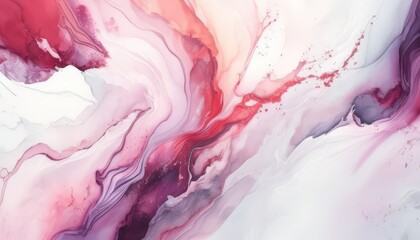 Poster - Abstract Ink Swirl Art