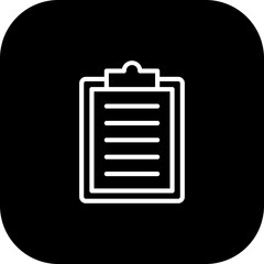 Sticker - Clipboard Icon Design