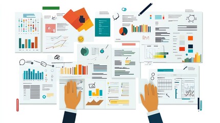 Poster - Business Analyst Working with Data.