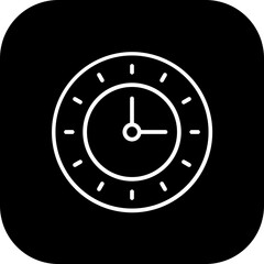 Canvas Print - Clock Icon Design