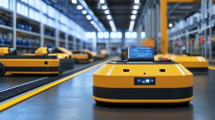 Poster - A digital smart logistics center with augmented reality inventory tracking and AI-driven automation