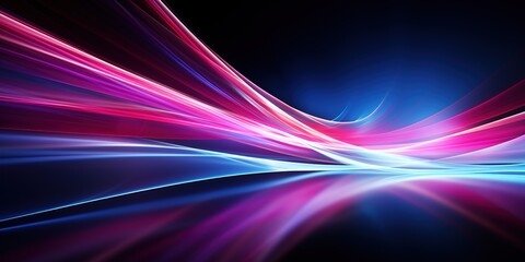 Abstract colorful background with glowing lines.