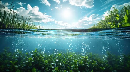 Canvas Print - Underwater World