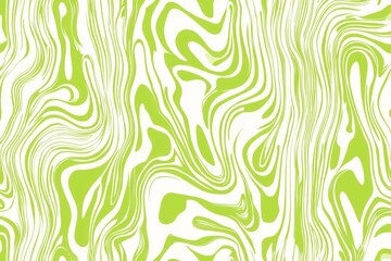 Poster - Patterned retro abstract wavy background. Hippie style.