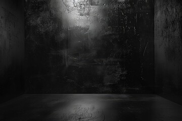 Sticker - Dark Room with Grunge Texture