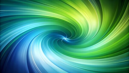 abstract swirls of verdant and azure: a mesmerizing gradient background for modern designs generativ