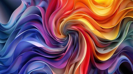 Poster - a dynamic and visually stimulating design background Abstract patterns with swirling creating
