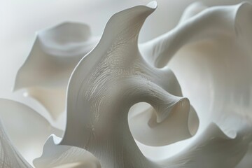 Fototapete - Soft, gentle curves that soothe the eye, AI generated