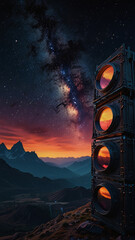 Wall Mural - Cosmic view.