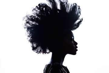 Poster - Striking Portrait of African Woman with Cone Hairdo