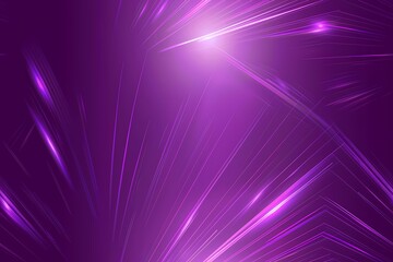 Poster - Abstract Purple Lines and Glow