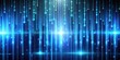 © lapeepon - Abstract digital binary code background with glowing lines and numbers, technology, data, coding, abstract