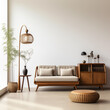 © chand - living interior with sofa with wooden futurniture