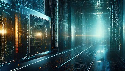 binary code tunnel