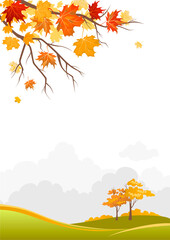 Wall Mural - autumn scenery