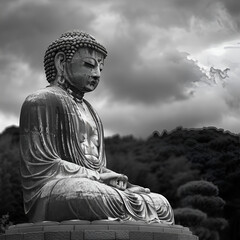 Wall Mural - Buddha, Buddhist. Meditation