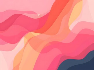 Poster - Abstract Colorful Wavy Background Design