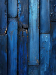 Wall Mural - A blue and white striped background with a blue and white pattern