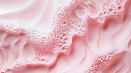Fototapete - Textured 3D pink background with intricate details and soft shadows, perfect for rich and elegant compositions.