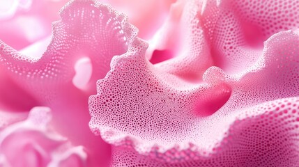 Fototapete - Textured 3D pink background with intricate details and soft shadows, perfect for rich and elegant compositions.