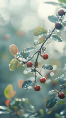 Wall Mural - Berry_bushes