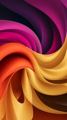 Wall Mural - beautiful colorful gradient wallpaper design