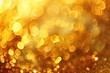 © Oleksandr - Gold Blur. Vibrant Colored Defocused Circle with Light Shining Abstract Background