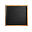 © BoOm - A classic black chalkboard with a wooden frame, perfect for educational settings or creative displays. transparent background