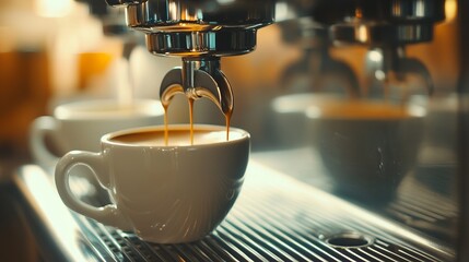 Fresh Espresso Brewing