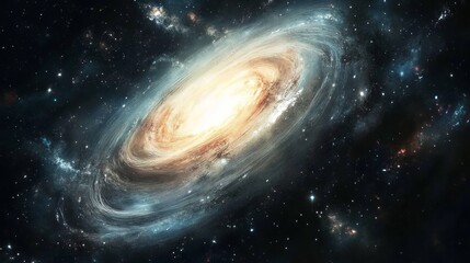 Wall Mural - Stunning Galaxy in Deep Space