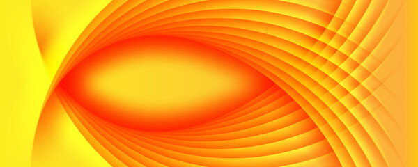 Poster - creative yellow concept vector abstract orange pattern background