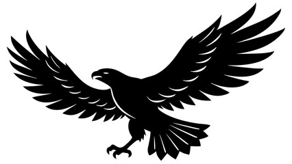 Sticker - eagle vector illustration