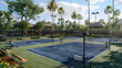 © Mahemud - Pickleball Courts: Image of pickleball courts.