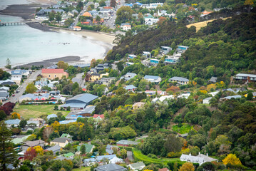 Sticker - Town of Akaroa - New Zealand