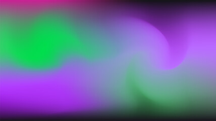 Wall Mural - Abstract blurred background in The Northern Lights colors.