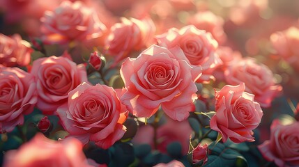 Close up photo of roses