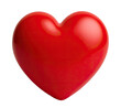 © PixMarket - Red heart isolated on transparent background
