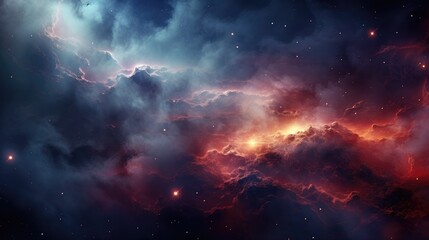 beautiful space, galaxy background
