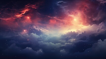 beautiful space, galaxy background