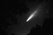 © Sekai - Halley's Comet Making Its Journey Through the Dark Night Sky