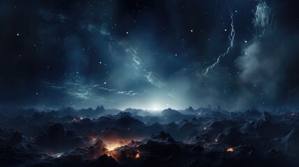 beautiful space, galaxy background