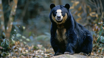 Spectacled Bear in the Rainforest