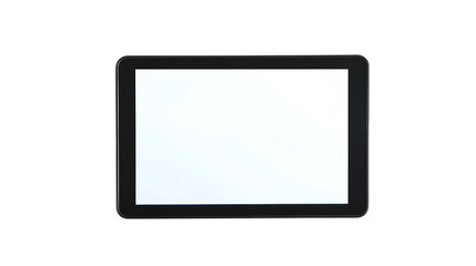 Poster - Blank Modern Digital Tablet Device on White Background